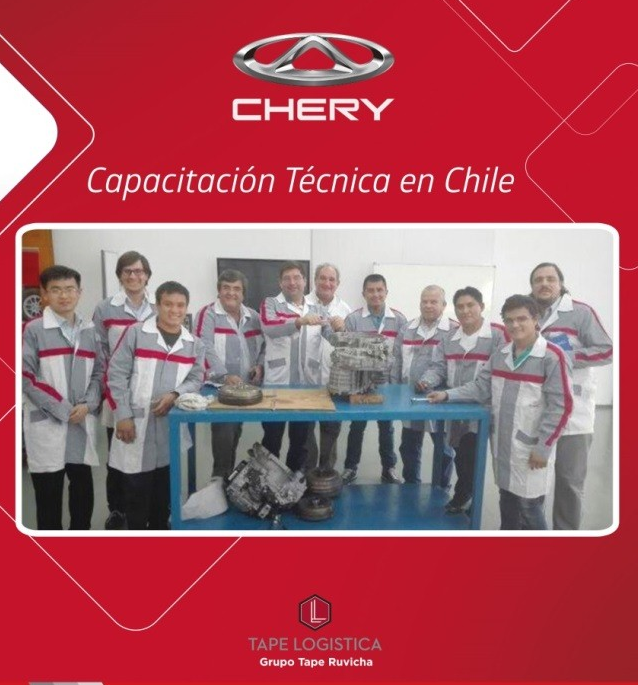 Capacitación de Chery en Chile