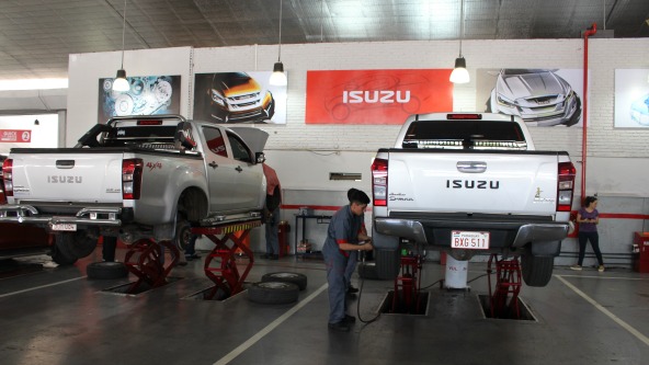 Isuzu inaugura el Quick Service para un veloz mantenimiento