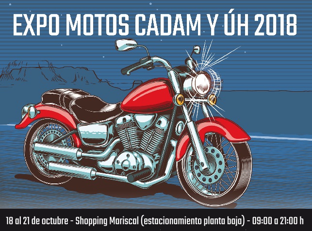 Primera edición de la Expo Motos CADAM – ÚH 2018
