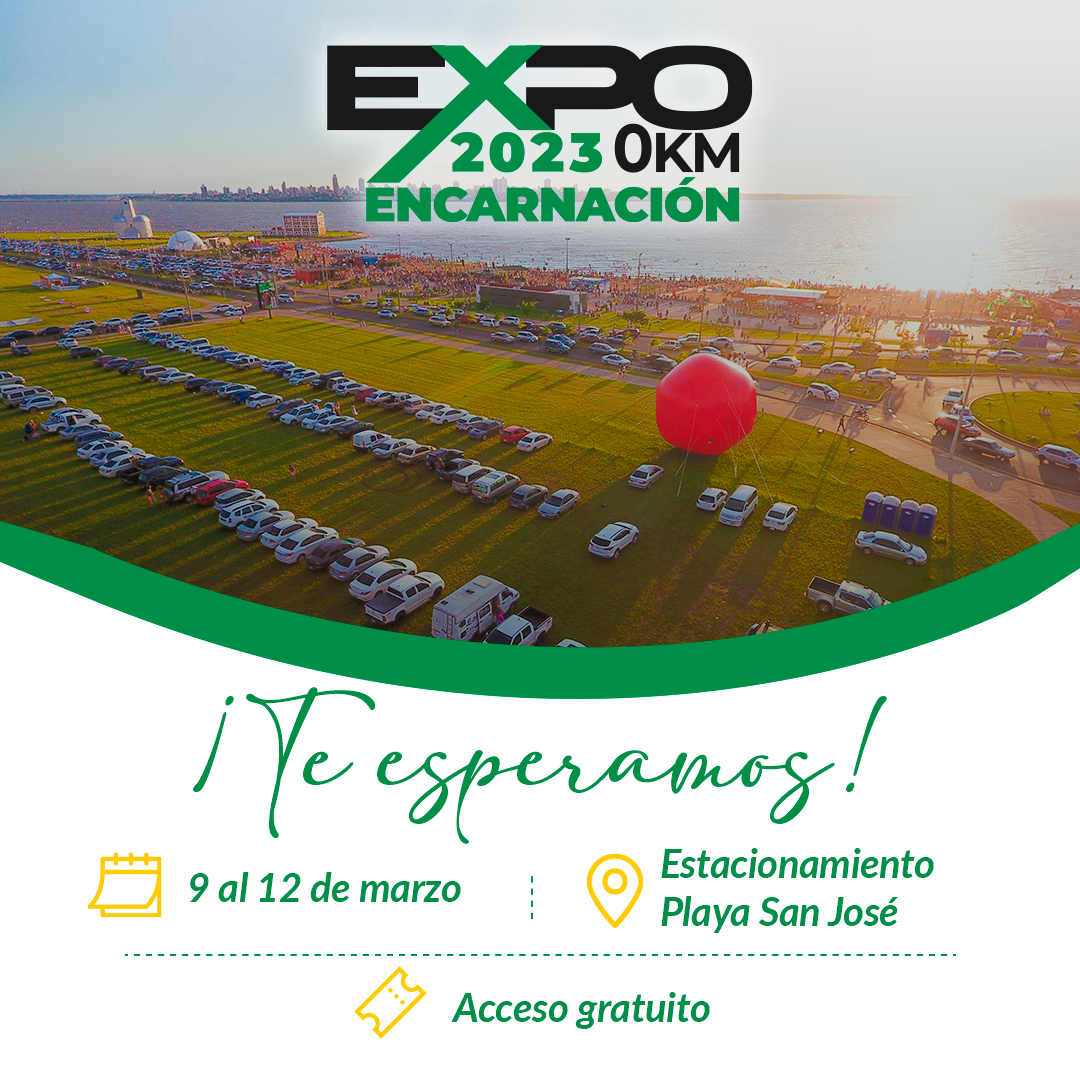 Llega la 8va. Edición de la Expo 0km Encarnación
